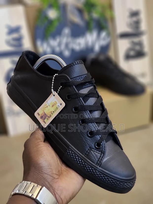 Leather Converse - thumbnail 3