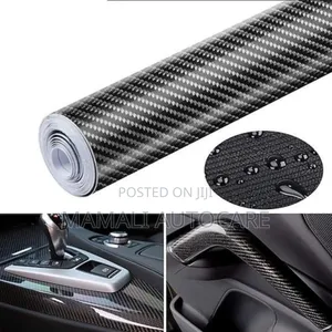 1m×1.5m Waterproof Vinyl Wrap Sticker 3d Carbon Fiber Look