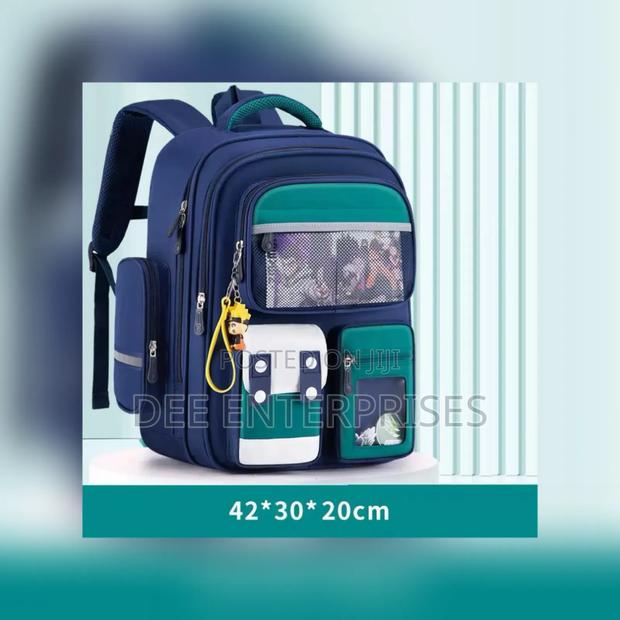 Kids School Backpack Oxford Material - main view