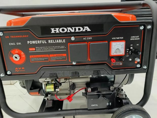Honda 7.5kva Key Start Gasoline Powered Generator - main view