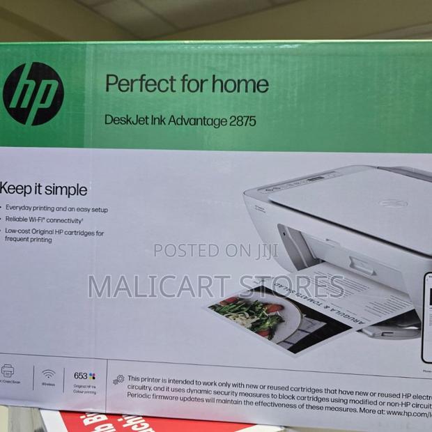 Hp Deskjet Ink Advantage 2875 All-in-One Printer - main view