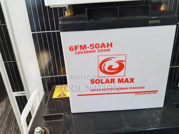 50ah Solar Max Battery