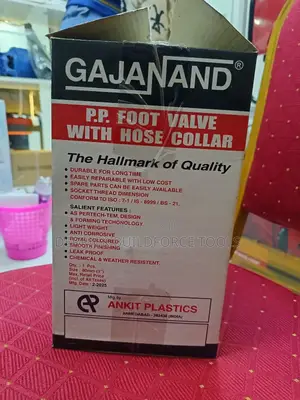 Plastic 3inch Foot Valve