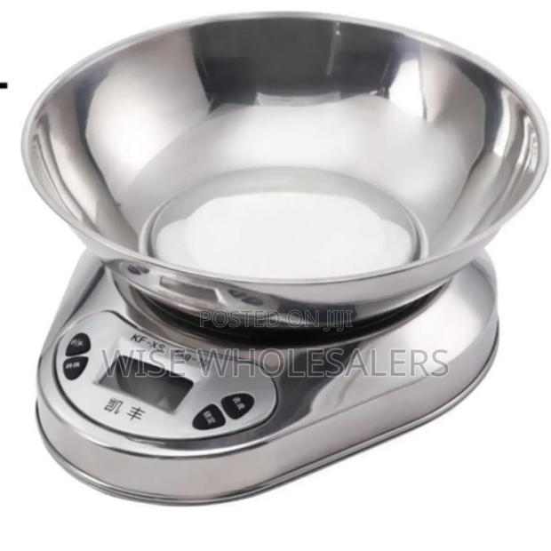 Pm-403 Premier Kitchen Scale Steel Body With Bowl Digital 5kg