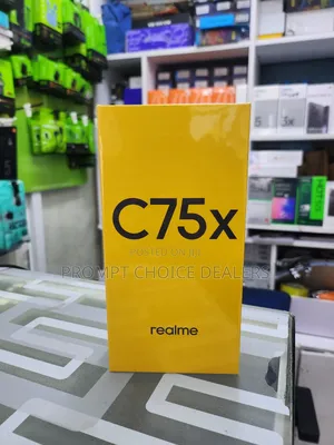 New Realme C75x 256 GB Black