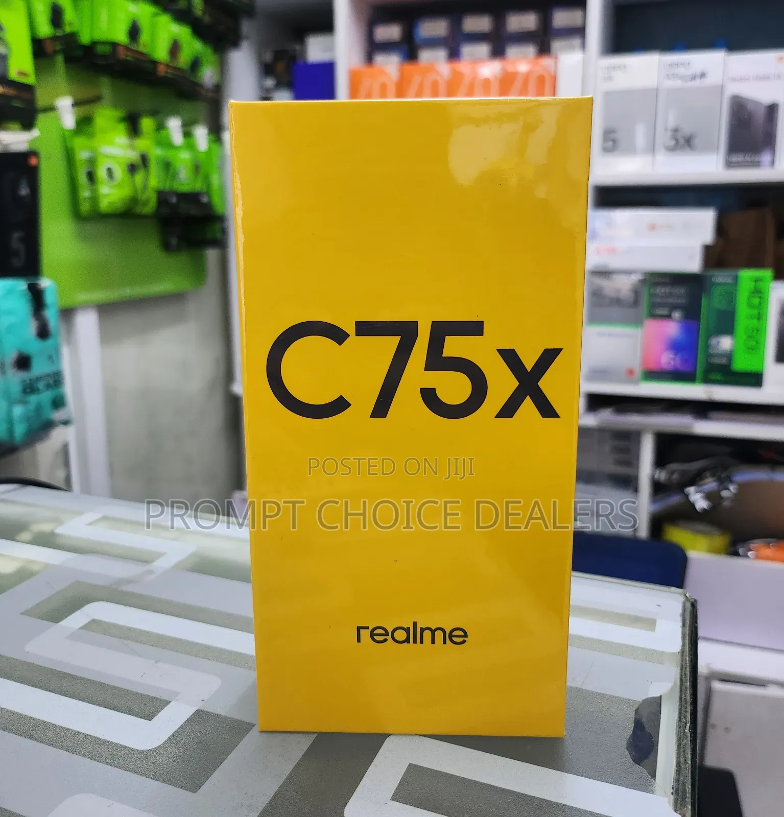 New Realme C75x 256 GB Black