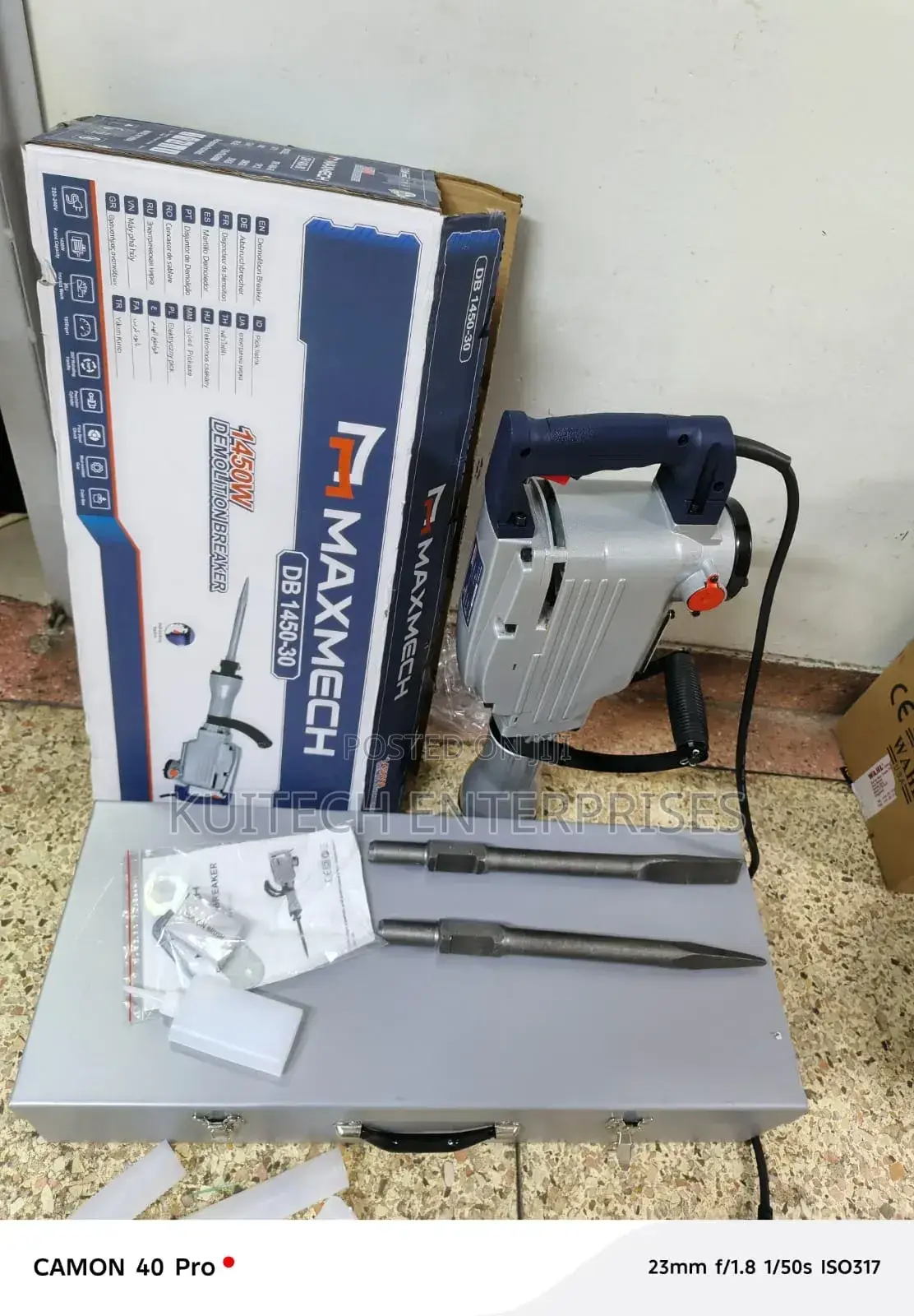 Electric Demolition Hammer/Maxmech Electric Jack Hammer Machine