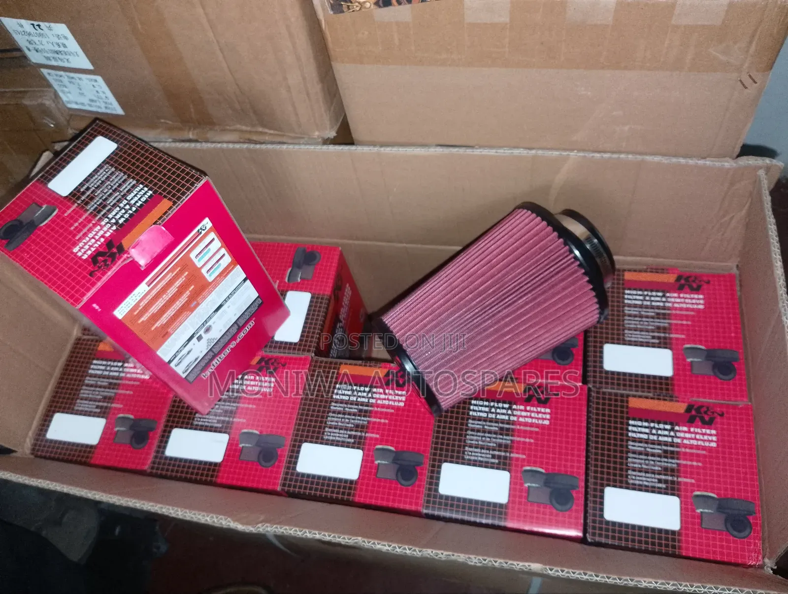 Air Filter K$N Con Shape Long