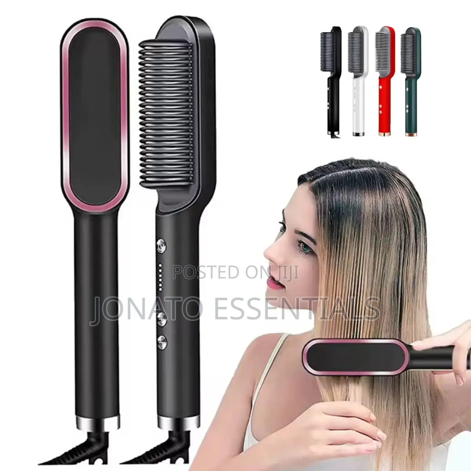 Electric Hair Straightener, Comb, Brush
