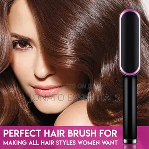 Electric Hair Straightener, Comb, Brush