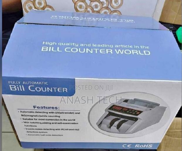 Definitave Automatic Bill Counter Machine - main view