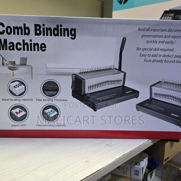 Comb Binding Machine (2088c) Heavy Duty