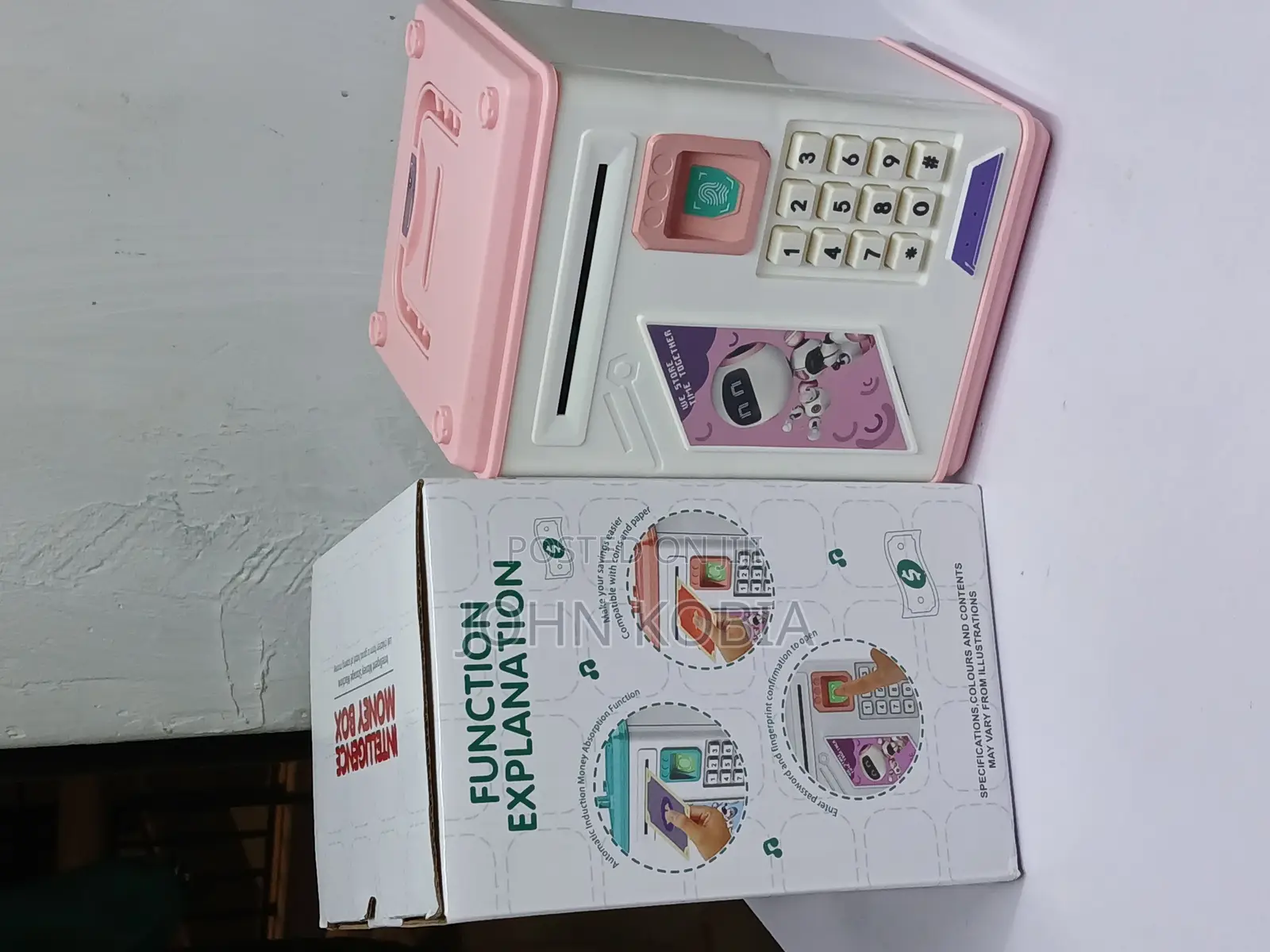 Multifunctional Electronic Money Saving Box for Kids