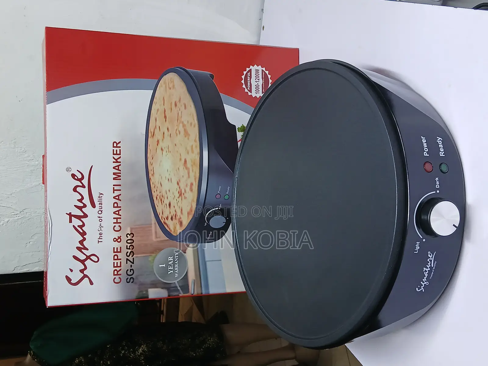 Signature Crepe Chapati Maker – Model Sg-Zs503