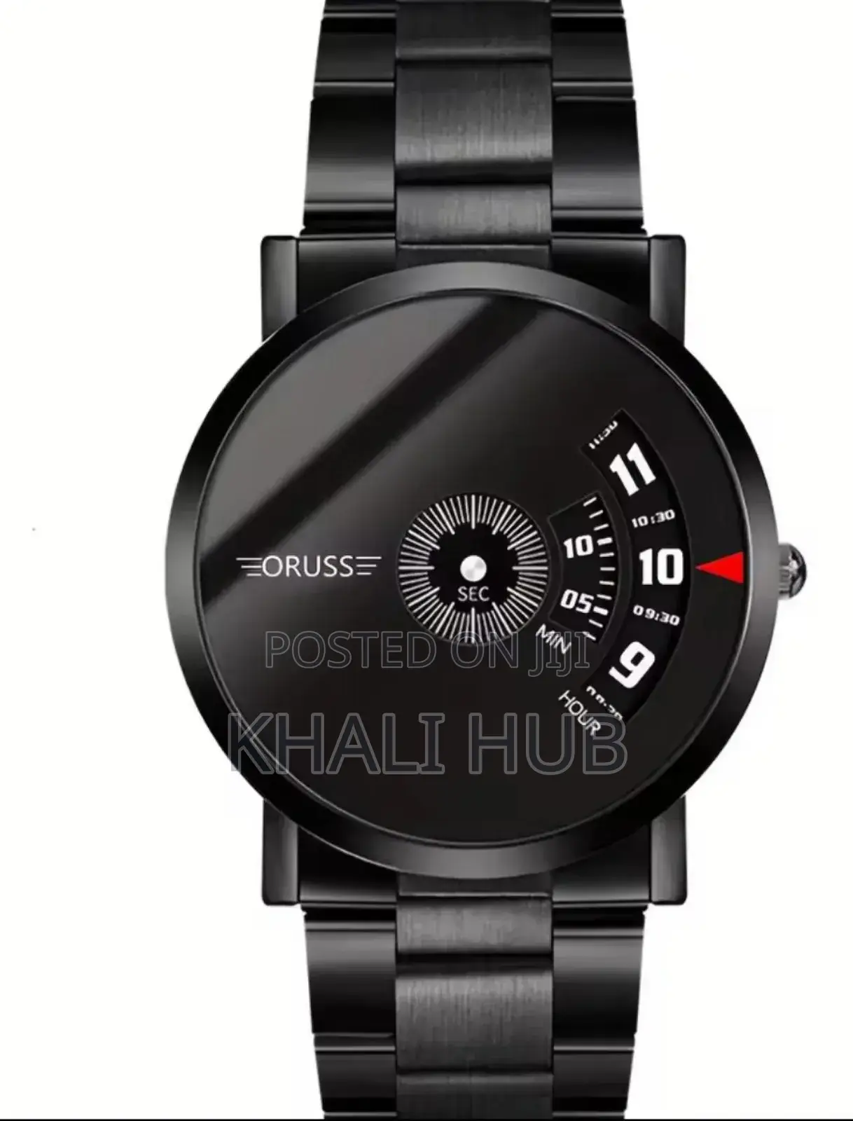 Oruss All Black Watch Oruss All Black Wrist Watch