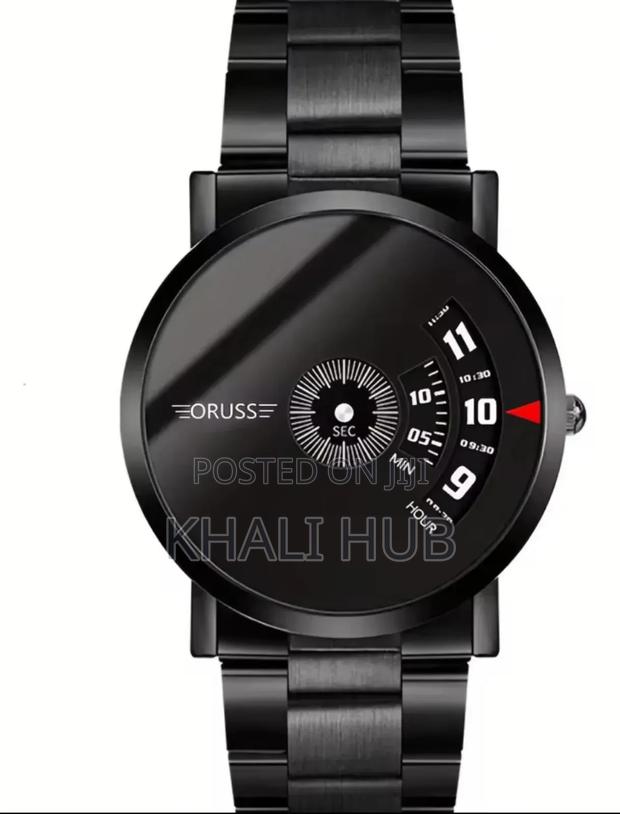 Oruss All Black Watch Oruss All Black Wrist Watch - main view
