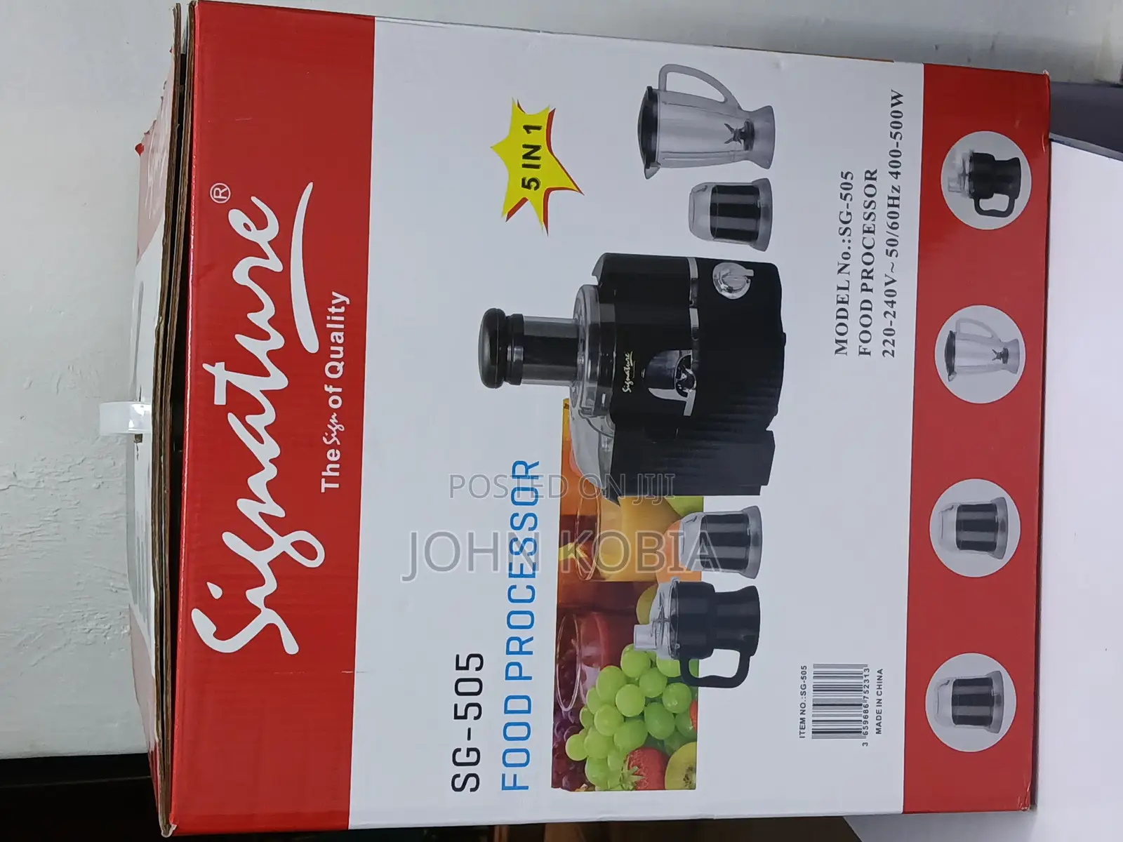 Signature Food Processor[5 in 1]