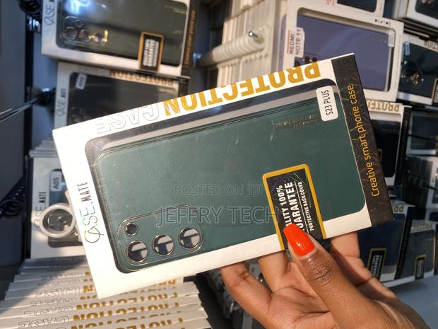 Sameza Leather Plating Phone Case for Samsung Galaxy S23 Plus - thumbnail 3