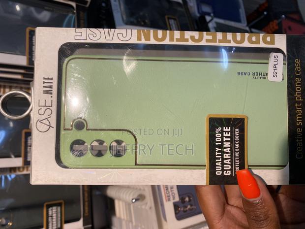 Bizah Leather Plating Phone Case for Samsang Galaxy S21 Plus - main view