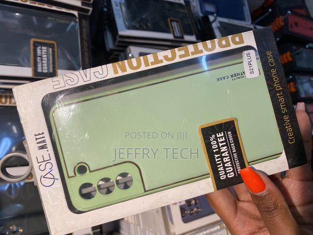 Bizah Leather Plating Phone Case for Samsang Galaxy S21 Plus - thumbnail 2