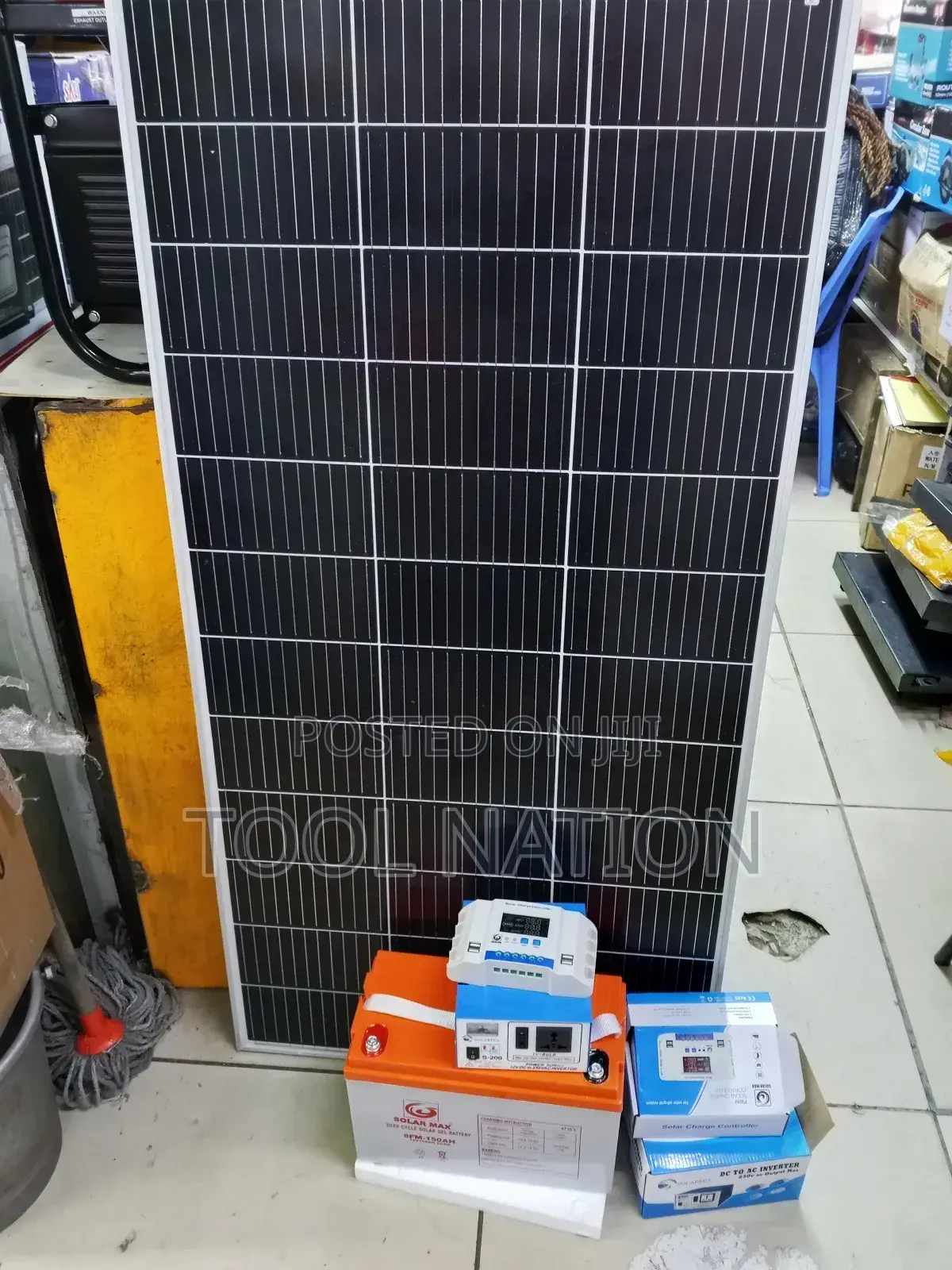 200w Solar Panel+Solar Controller+Inverter+150ah Battery
