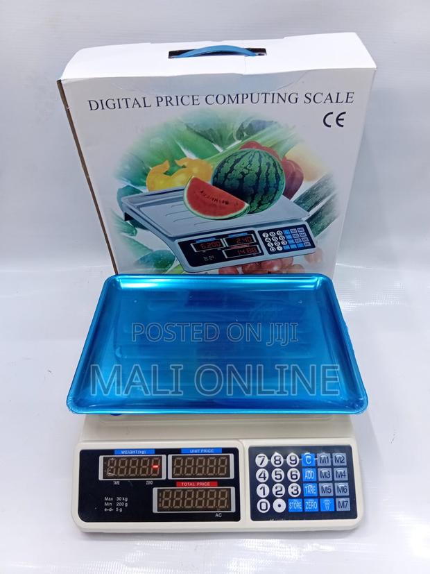 Digital Acs 40kg Weighing Scale Electronic Price Computing Scale - main view