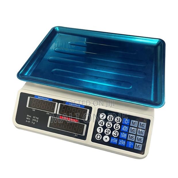Digital Acs 40kg Weighing Scale Electronic Price Computing Scale - thumbnail 3