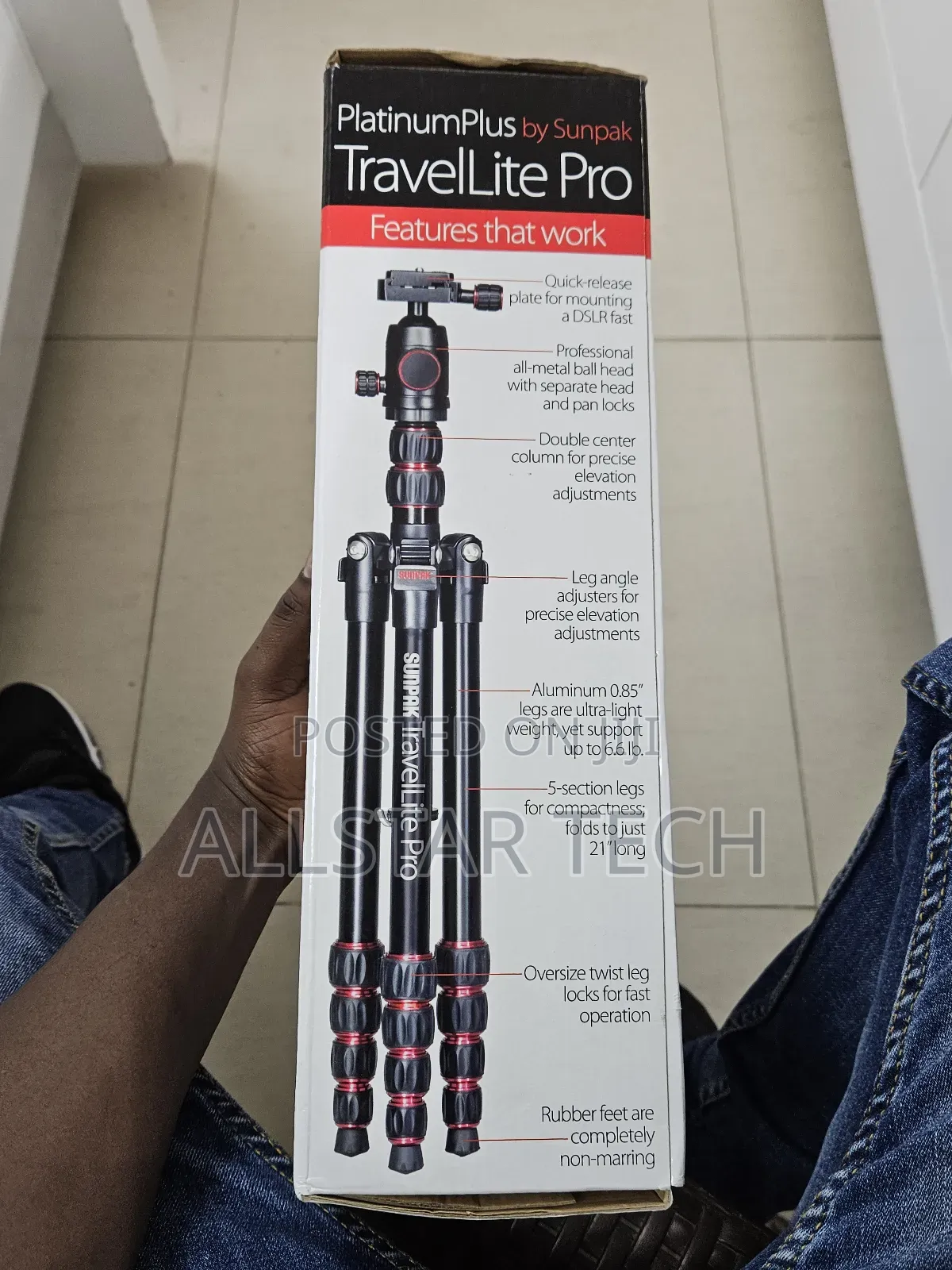 Sunpak Travel Lite Pro Tripod