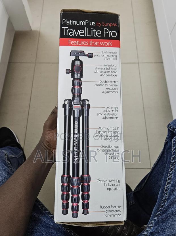 Sunpak Travel Lite Pro Tripod - thumbnail 2