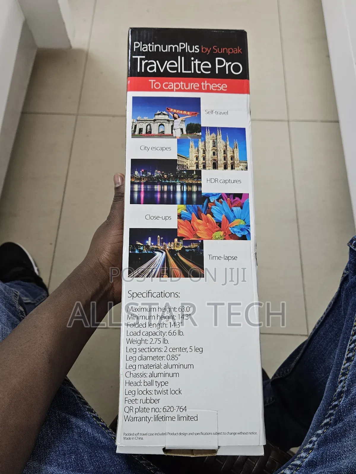 Sunpak Travel Lite Pro Tripod
