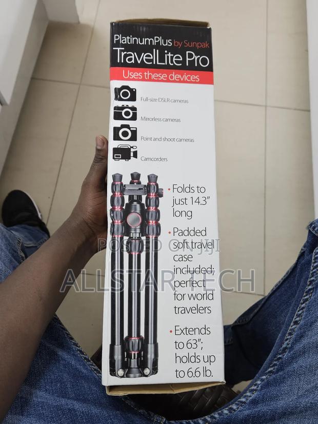 Sunpak Travel Lite Pro Tripod - thumbnail 4