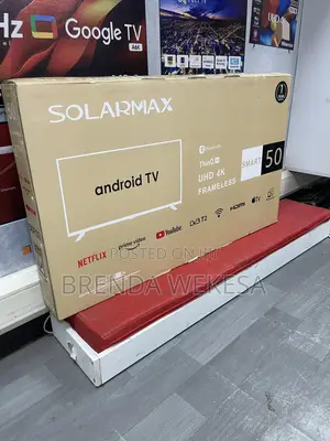 Solarmax 50-Inch Full Hd Led Smart Tv With Built-in Wi-Fi, Dolby Audio