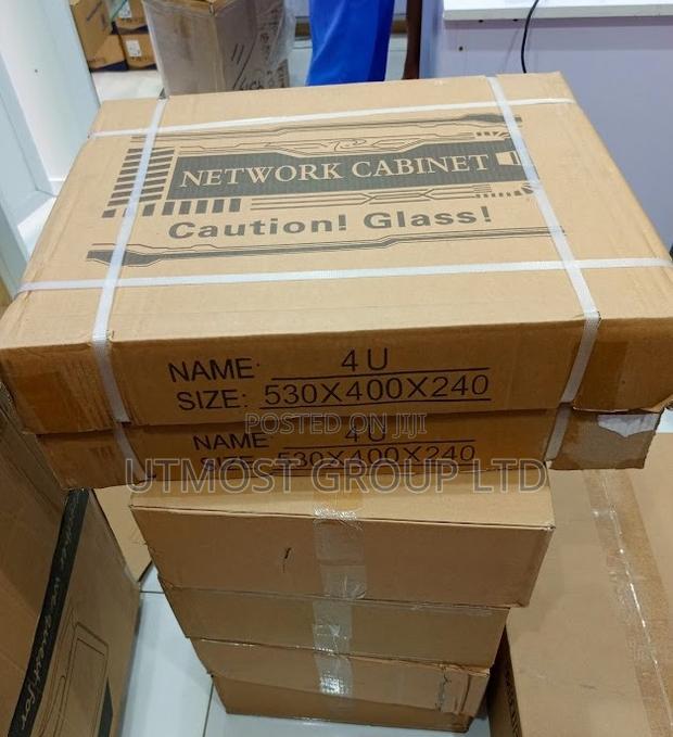 New 4u Deep Data Cabinet (W600mm X D450mm)Easy Cable Entry Options