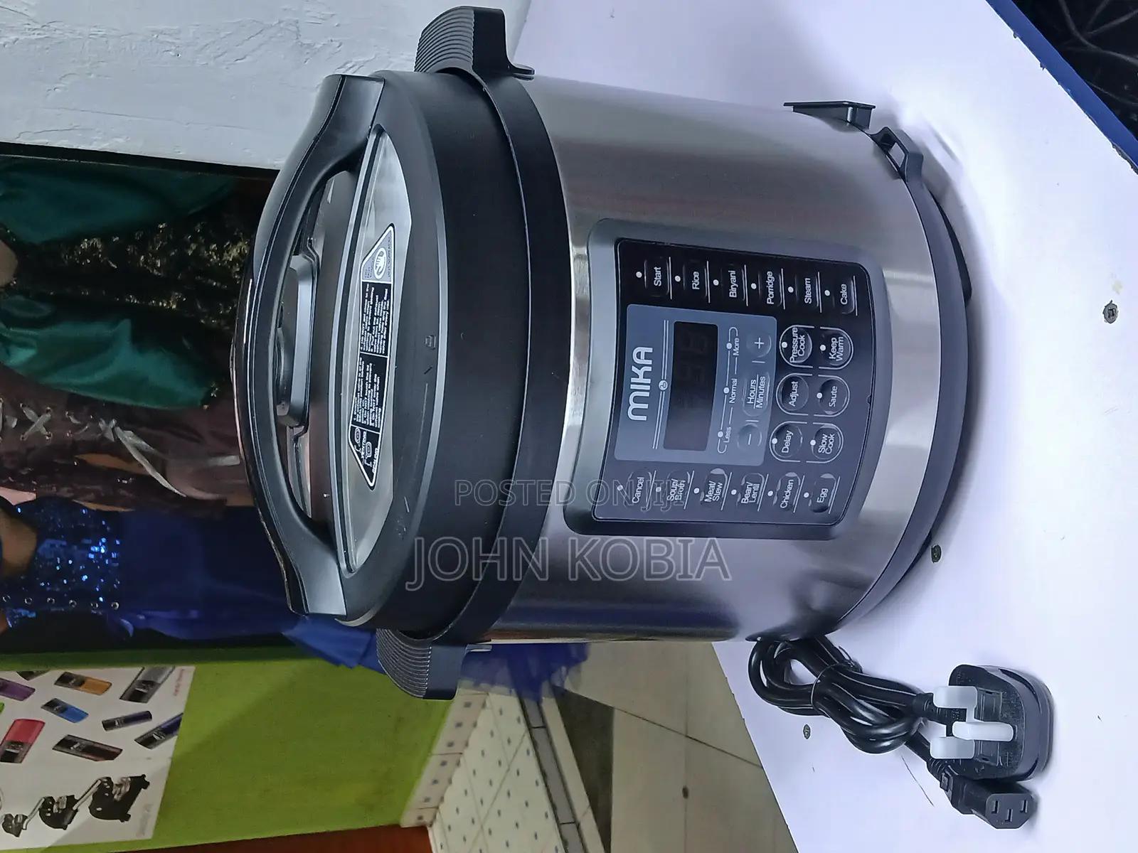 Mika 6l Electric Pressure Cooker