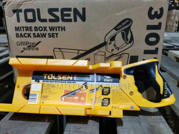 Tolsen Mitre Box With Back Saw Set, Model 31017 - main view