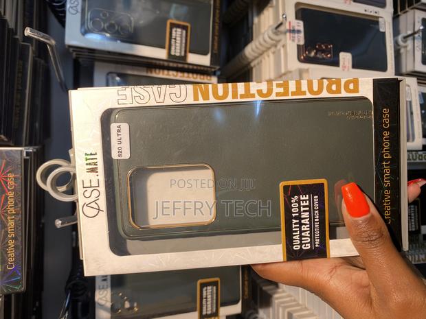 Smeets Leather Plating Phone Case for Samsung Galaxy S20 Ultra - thumbnail 2