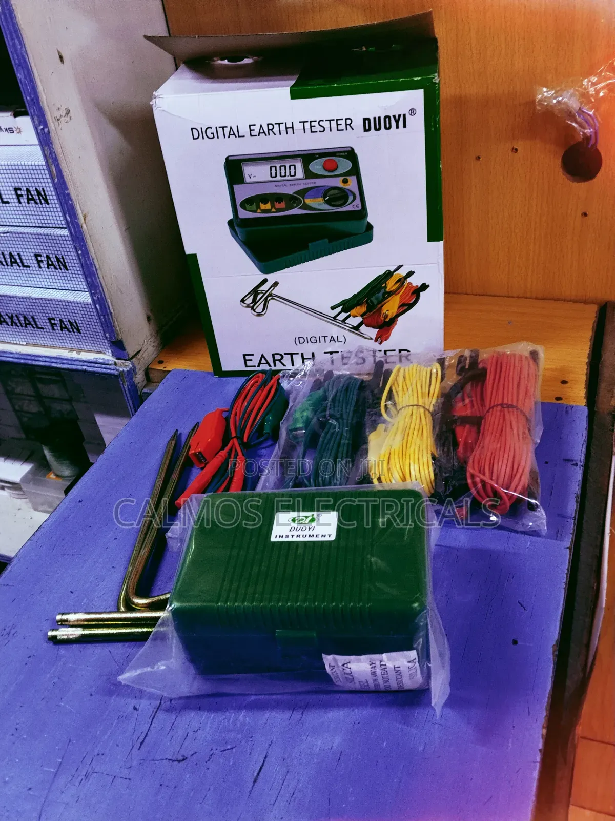 Digital Earth Resistance Tester