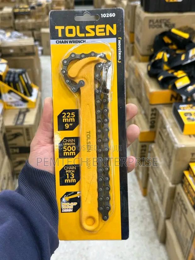 Tolsen 9" Chain Wrench (Industrial Model Number 10260