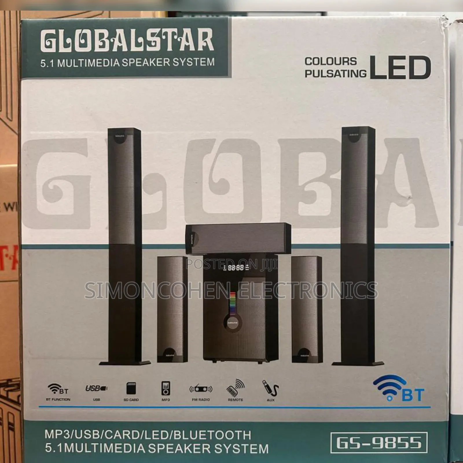 5.1ch Globalstar Multimedia System
Woofer