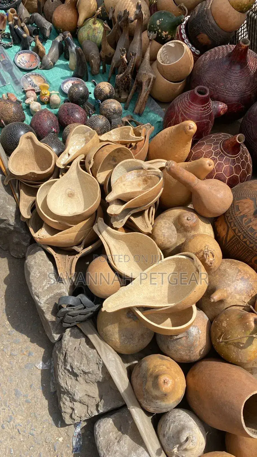 Dried Gourds Calabashes, Which Hard Shells Gourd (Lagenaria Siceraria)