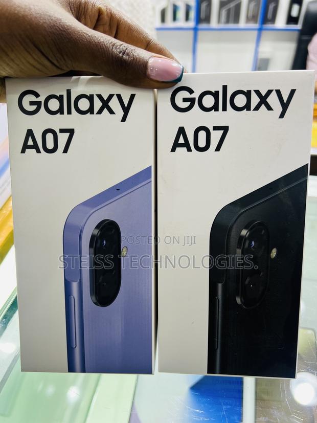 New Samsung Galaxy A07 4G 64 GB Blue - thumbnail 3