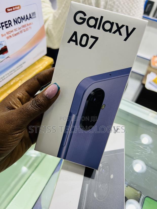 New Samsung Galaxy A07 4G 64 GB Blue - thumbnail 2