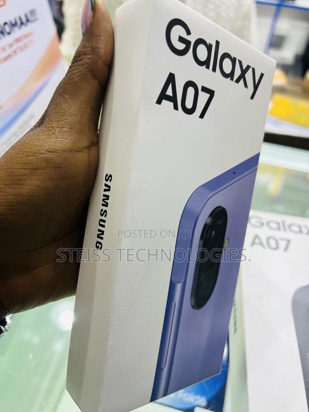 New Samsung Galaxy A07 4G 64 GB Blue - thumbnail 4