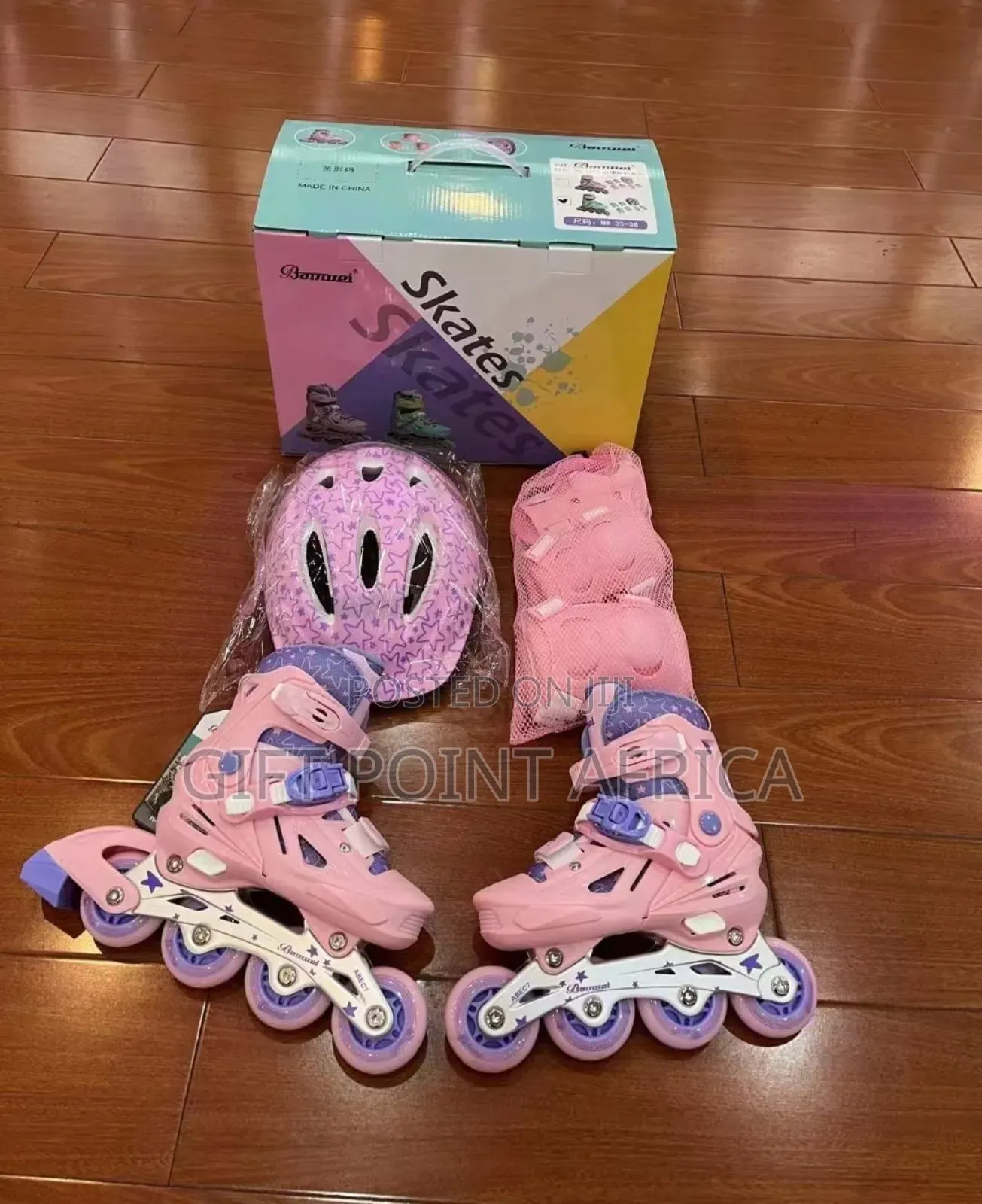 Adjustable Set Hard Boots Roller Skates ( Professional Skates)