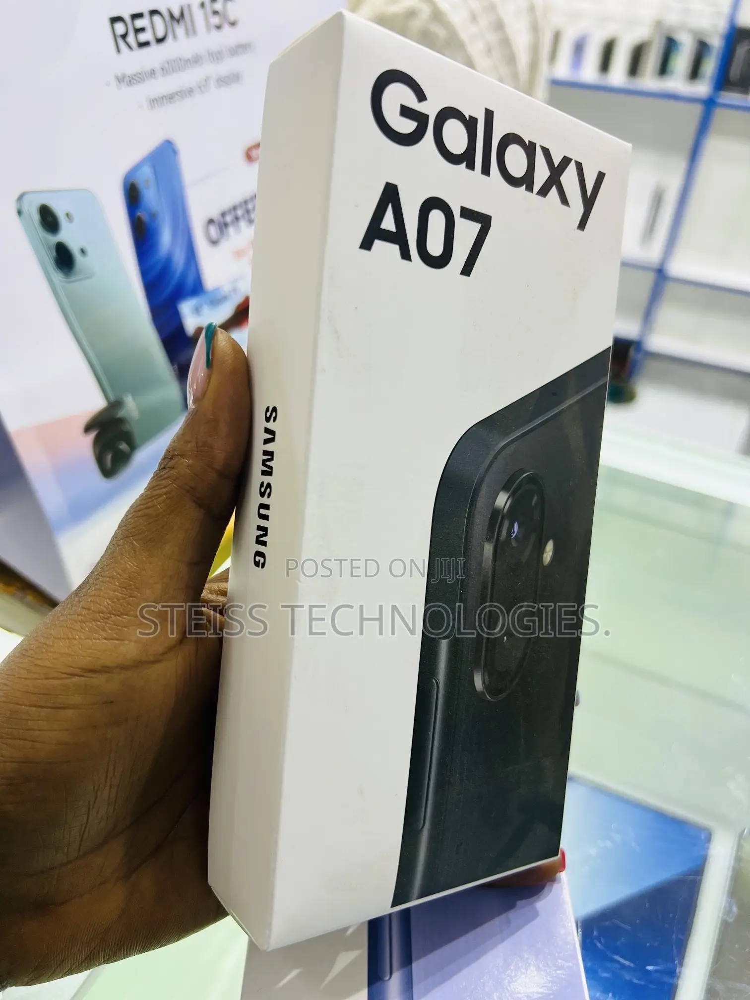 New Samsung Galaxy A07 4G 128 GB Black
