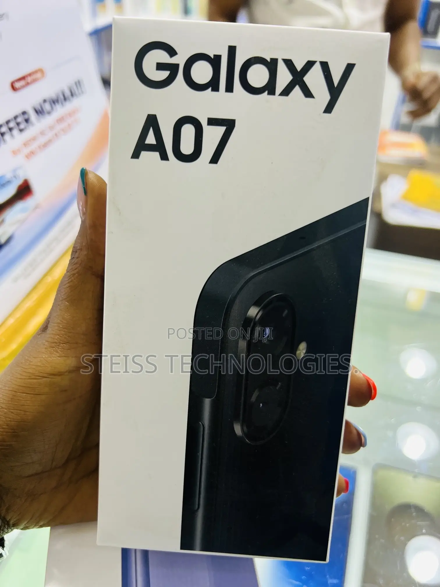New Samsung Galaxy A07 4G 128 GB Black