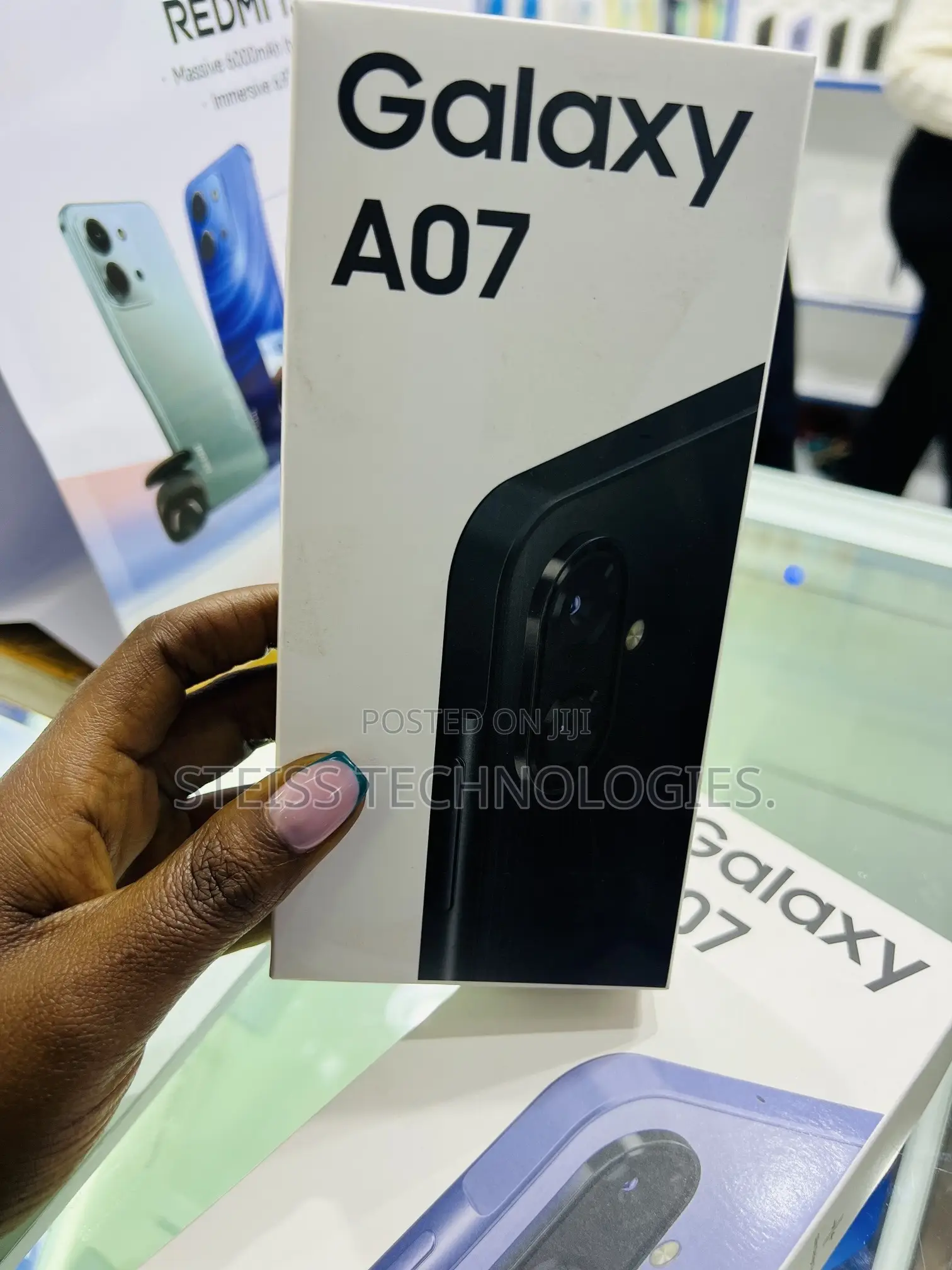 New Samsung Galaxy A07 4G 128 GB Black