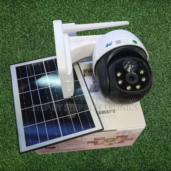 4g Simcard Outdoor Security Remote Access PTZ Solar CCTV Camera