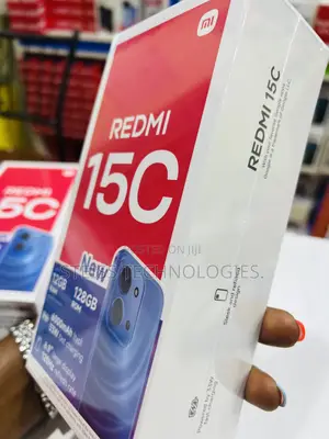 New Xiaomi Redmi 15C 4G 128 GB Black