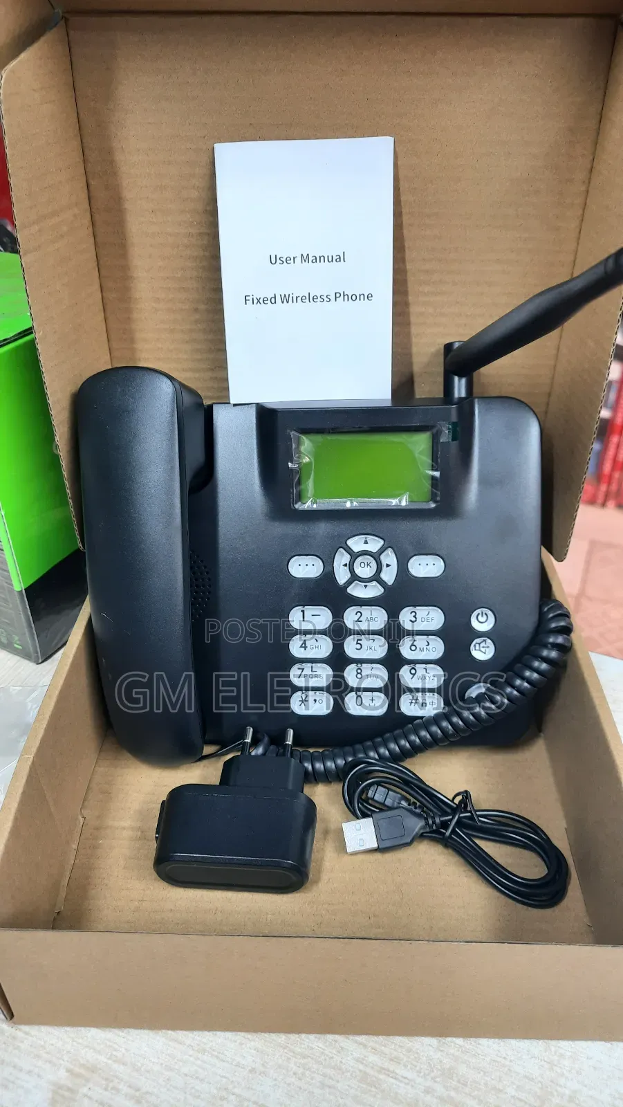 Single Sim Cordless Wireless Telephone Suitable for Home Office Use.